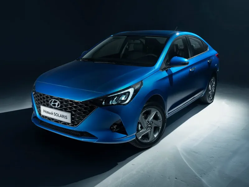 Hyundai Solaris рестайлинг 2020, седан, 2 поколение (02.2020 - 12.2022)