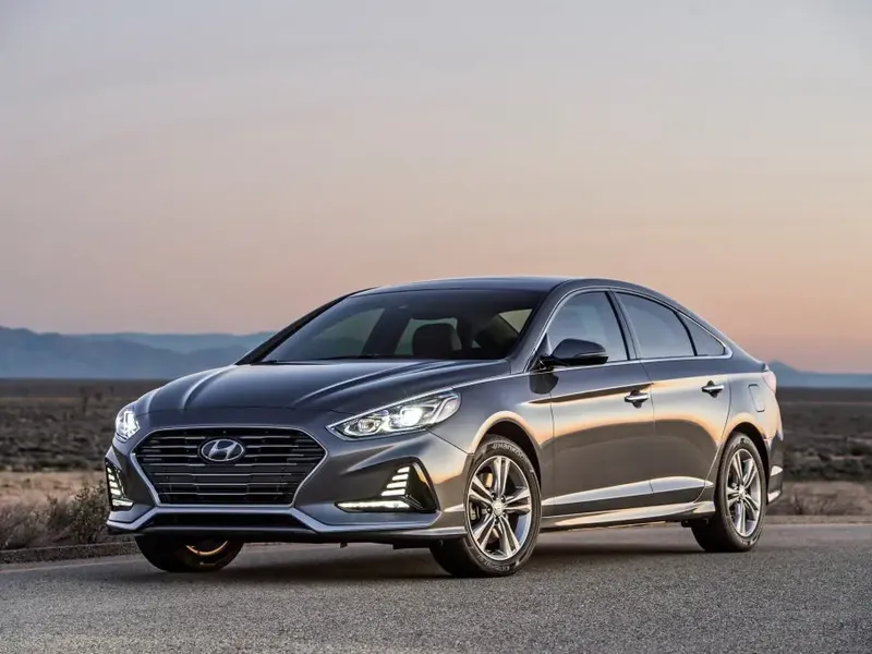 Hyundai Sonata рестайлинг 2017, седан, 7 поколение, LF (03.2017 - 12.2019)
