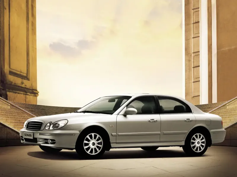 Hyundai Sonata рестайлинг 2001, седан, 4 поколение, EF (02.2001 - 05.2013)