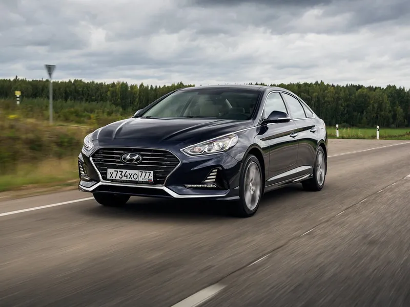 Hyundai Sonata рестайлинг 2017, седан, 7 поколение, LF (03.2017 - 05.2019)