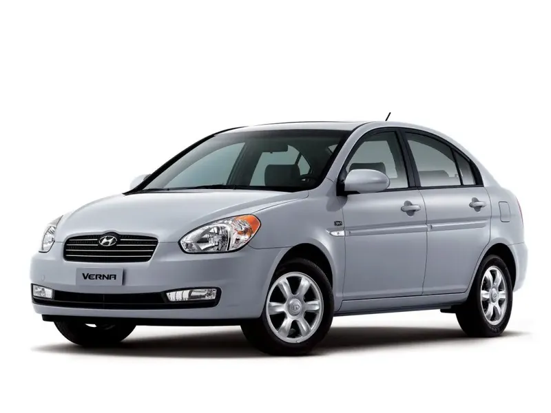 Hyundai Verna 2005, седан, 2 поколение, MC (09.2005 - 04.2009)