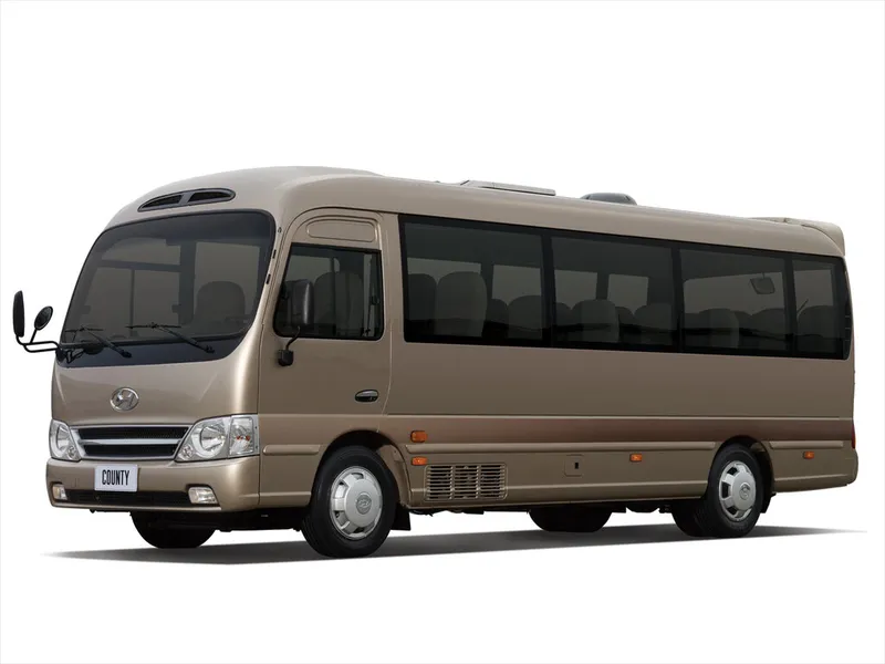 Hyundai County рестайлинг 2008, автобус, 1 поколение (01.2008 - 06.2020)