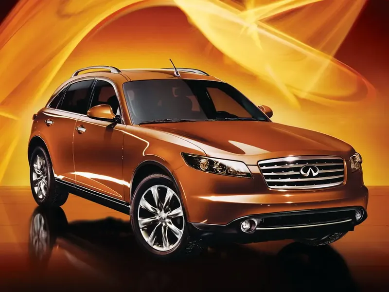 Infiniti FX35 рестайлинг 2006, джип/suv 5 дв., 1 поколение (01.2006 - 02.2008)
