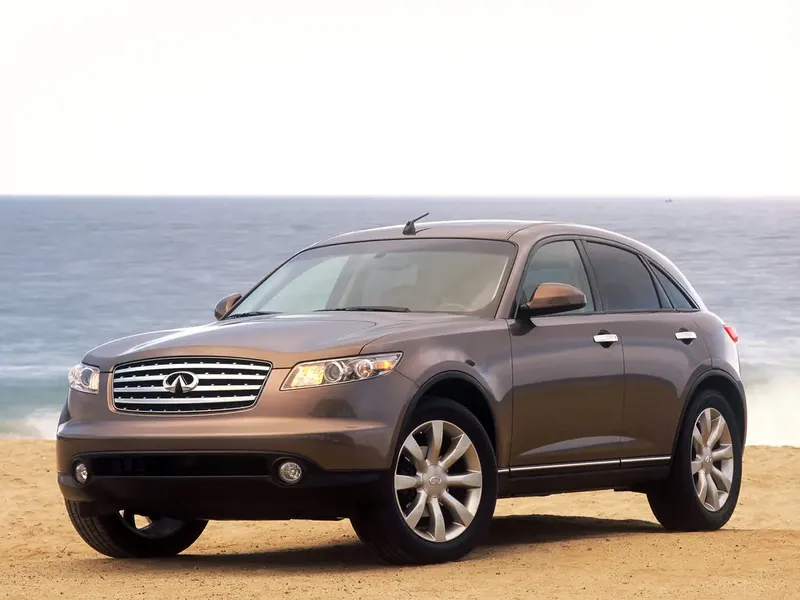 Infiniti FX45 2002, джип/suv 5 дв., 1 поколение (11.2002 - 12.2005)