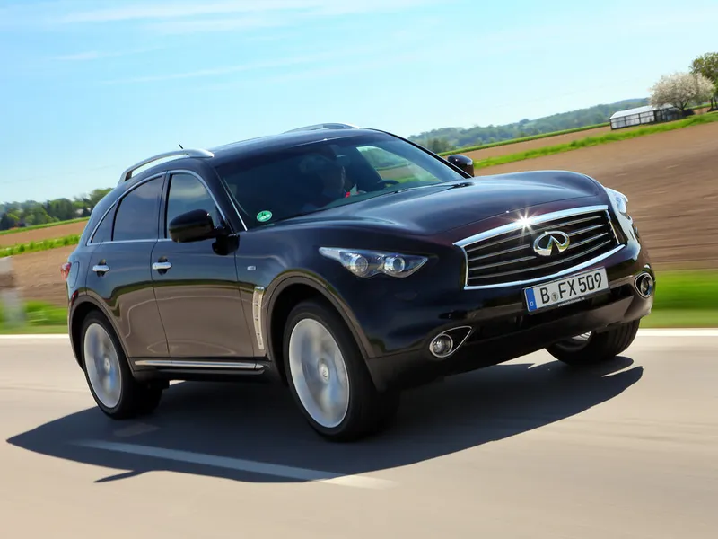 Infiniti FX50 рестайлинг 2011, джип/suv 5 дв., 2 поколение (12.2011 - 12.2013)