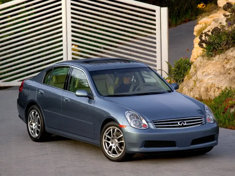Infiniti G35 2002, седан, 3 поколение, V35 (01.2002 - 08.2006)