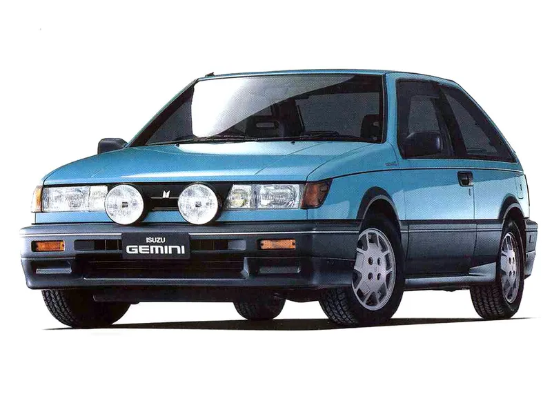 Isuzu Gemini рестайлинг 1987, хэтчбек 3 дв., 2 поколение, JT150 (02.1987 - 02.1990)