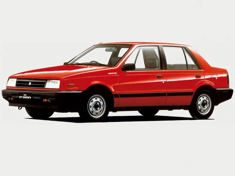 Isuzu Gemini 1985, седан, 2 поколение, JT150 (05.1985 - 01.1987)