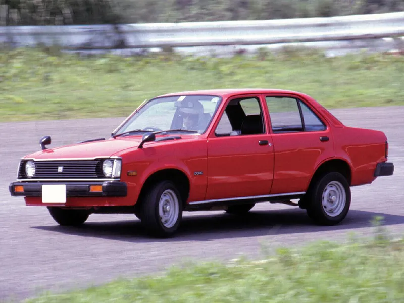 Isuzu Gemini 3-й рестайлинг 1979, седан, 1 поколение, PF (06.1979 - 09.1981)