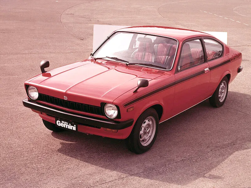 Isuzu Gemini рестайлинг 1976, купе, 1 поколение, PF (11.1976 - 10.1977)