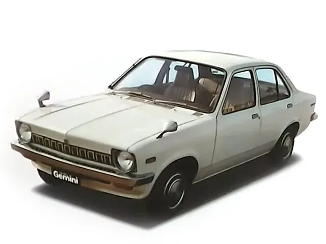 Isuzu Gemini рестайлинг 1976, седан, 1 поколение, PF (11.1976 - 10.1977)