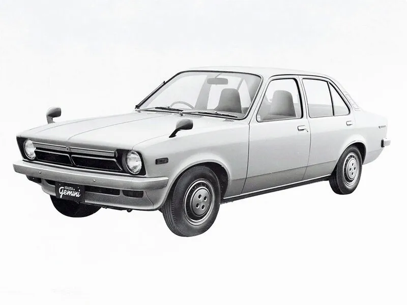 Isuzu Gemini 1974, седан, 1 поколение, PF (05.1974 - 10.1976)