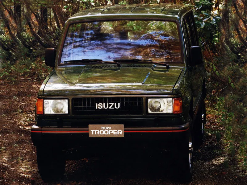 Isuzu Trooper рестайлинг 1987, джип/suv 3 дв., 1 поколение (01.1987 - 11.1991)