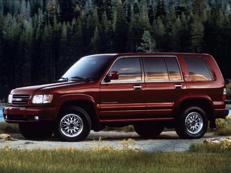 Isuzu Trooper рестайлинг 1998, джип/suv 5 дв., 2 поколение, UB2 (01.1998 - 12.2002)