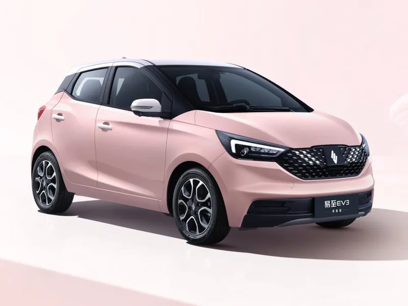 JMEV EV3 рестайлинг 2023, хэтчбек 5 дв., 1 поколение (10.2023 - н.в.)