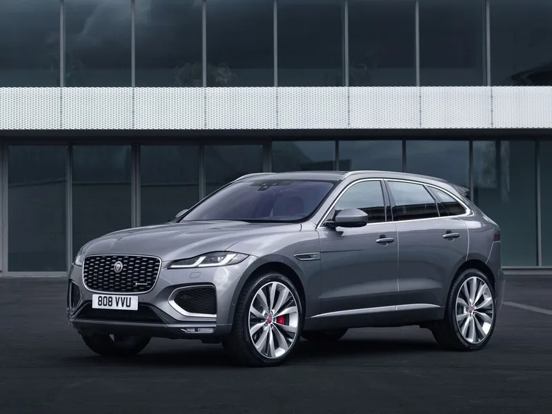 Jaguar F-Pace рестайлинг 2020, джип/suv 5 дв., 1 поколение, X761 (09.2020 - 04.2022)