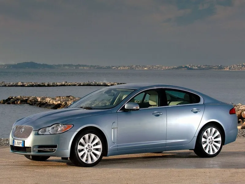 Jaguar XF 2007, седан, 1 поколение, X250 (09.2007 - 08.2011)