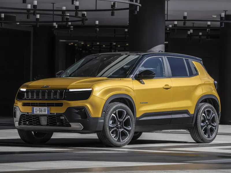 Jeep Avenger 2022, джип/suv 5 дв., 1 поколение (10.2022 - н.в.)