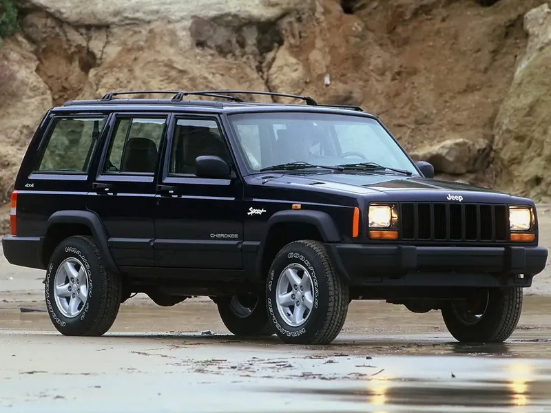 Jeep Cherokee рестайлинг 1997, джип/suv 5 дв., 2 поколение, XJ (07.1997 - 08.2001)