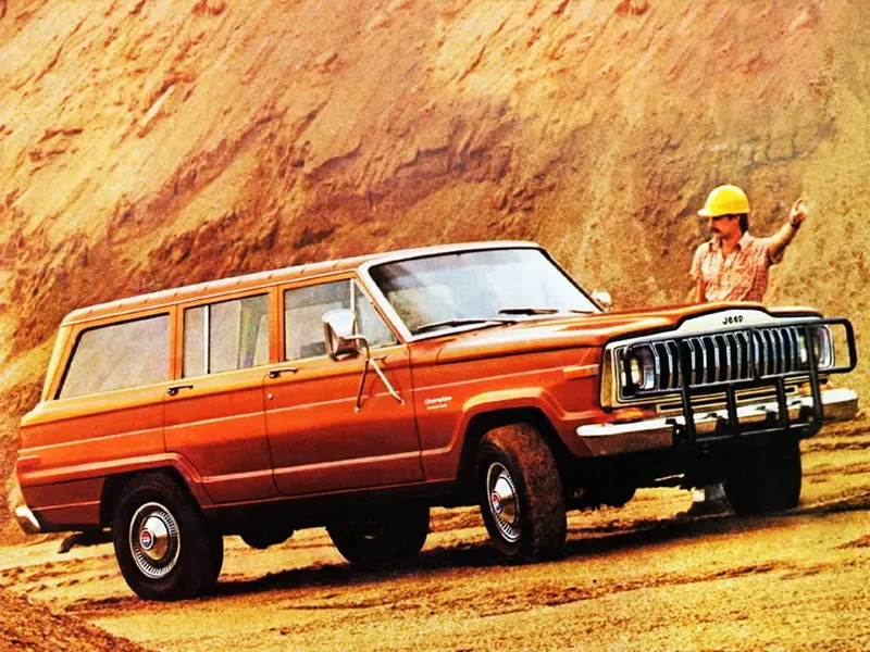 Jeep Cherokee 1976, джип/suv 5 дв., 1 поколение, SJ (02.1976 - 06.1983)