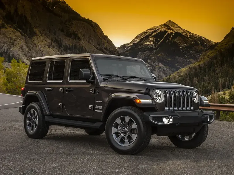 Jeep Wrangler 2017, джип/suv 5 дв., 4 поколение, JL (11.2017 - 10.2022)