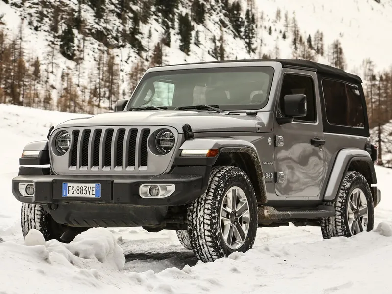 Jeep Wrangler 2017, джип/suv 3 дв., 4 поколение, JL (11.2017 - 12.2021)