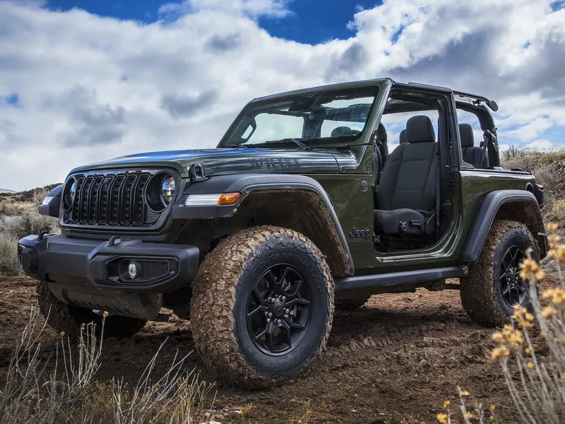 Jeep Wrangler рестайлинг 2023, джип/suv 3 дв., 4 поколение, JL (04.2023 - н.в.)