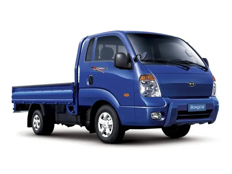 Kia Bongo 2004, бортовой грузовик, 4 поколение, PU (01.2004 - 12.2011)