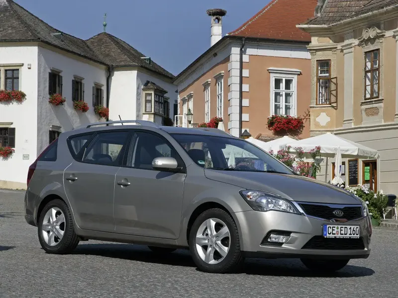 Kia Ceed рестайлинг 2010, универсал, 1 поколение, ED (03.2010 - 06.2012)
