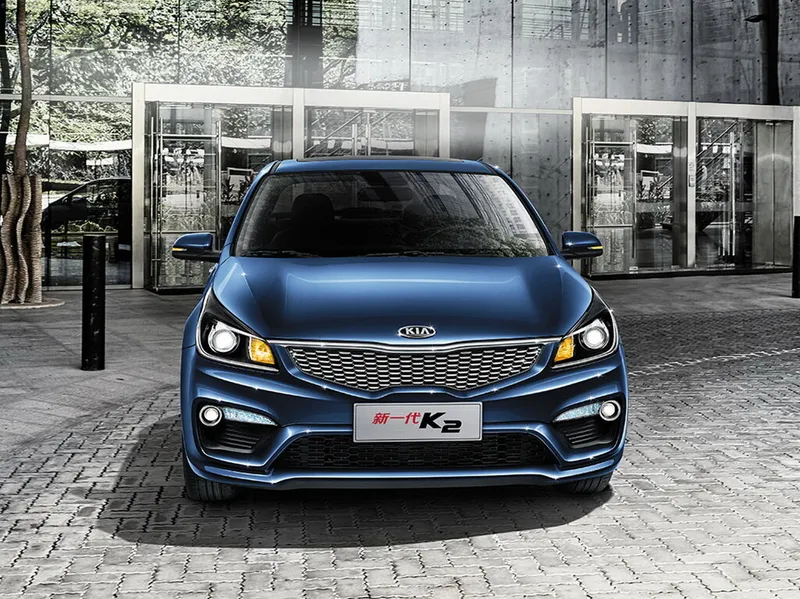 Kia K2 2016, седан, 2 поколение, FB/UC (11.2016 - 11.2020)