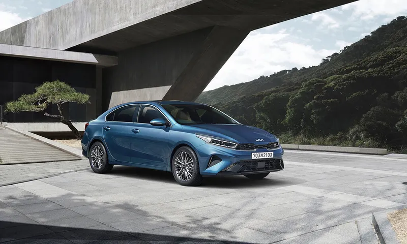 Kia K3 рестайлинг 2021, седан, 2 поколение, BD (04.2021 - н.в.)