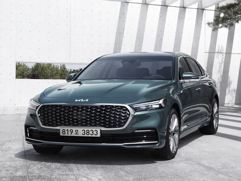 Kia K9 рестайлинг 2021, седан, 2 поколение, RJ (06.2021 - 12.2022)