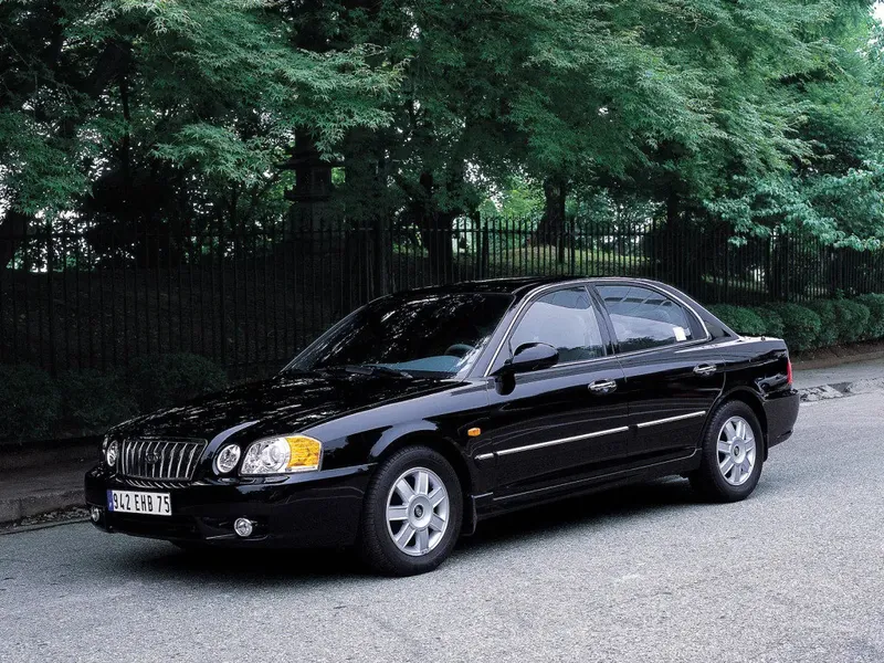 Kia Magentis рестайлинг 2002, седан, 1 поколение, EF (03.2002 - 04.2006)