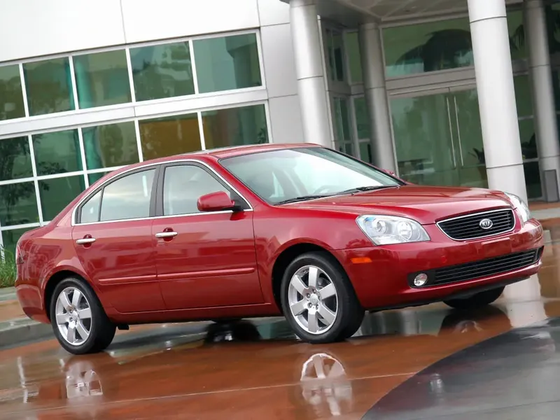 Kia Optima 2005, седан, 2 поколение, MG (03.2005 - 02.2008)