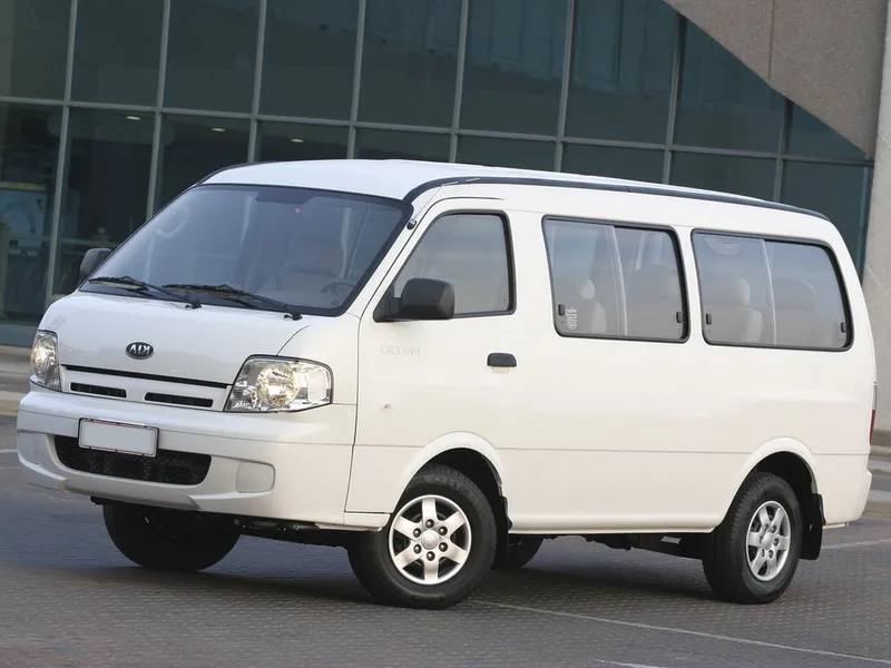 Kia Pregio рестайлинг 2003, минивэн, 1 поколение (12.2003 - 11.2005)