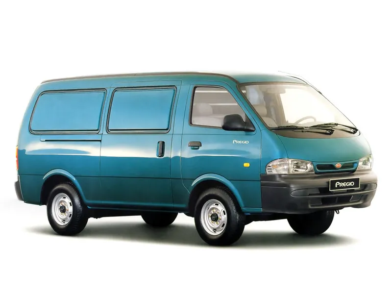 Kia Pregio 1998, цельнометаллический фургон, 1 поколение (01.1998 - 11.2003)