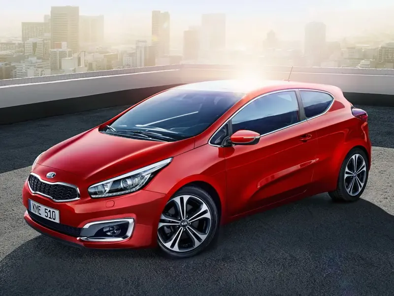 Kia ProCeed рестайлинг 2015, хэтчбек 3 дв., 2 поколение, JD (06.2015 - 07.2018)
