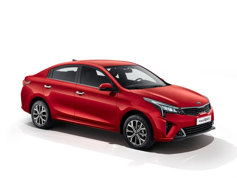 Kia Rio рестайлинг 2020, седан, 4 поколение, FB (08.2020 - 12.2022)
