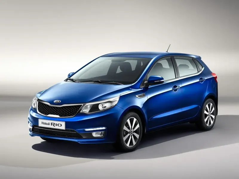 Kia Rio рестайлинг 2015, хэтчбек 5 дв., 3 поколение, QB (06.2015 - 09.2017)