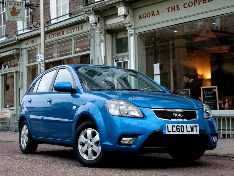 Kia Rio рестайлинг 2009, хэтчбек 5 дв., 2 поколение, JB (09.2009 - 08.2011)