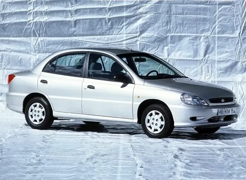 Kia Rio 2000, седан, 1 поколение, DC (03.2000 - 09.2002)