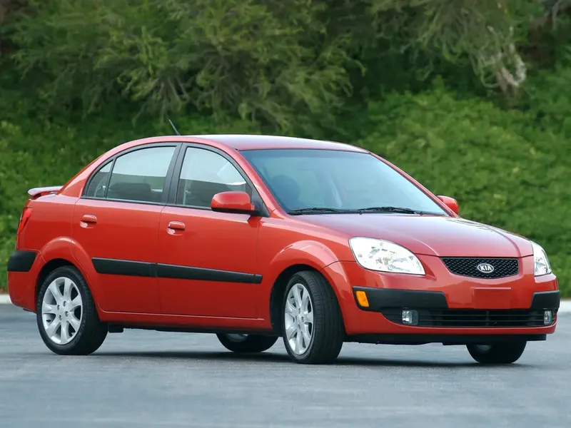 Kia Rio 2005, седан, 2 поколение, JB (03.2005 - 08.2009)