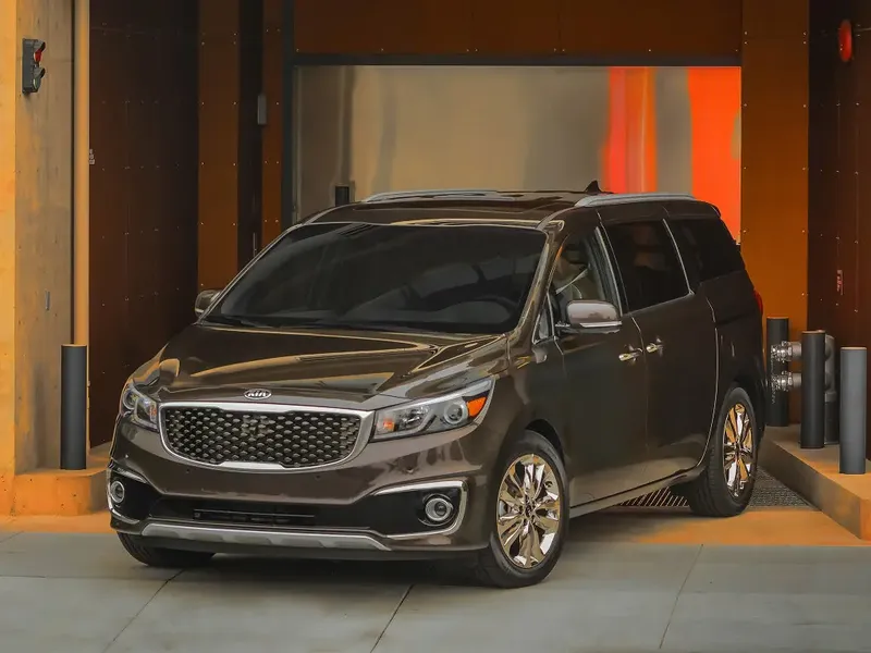 Kia Sedona 2014, минивэн, 3 поколение, YP (04.2014 - 12.2018)