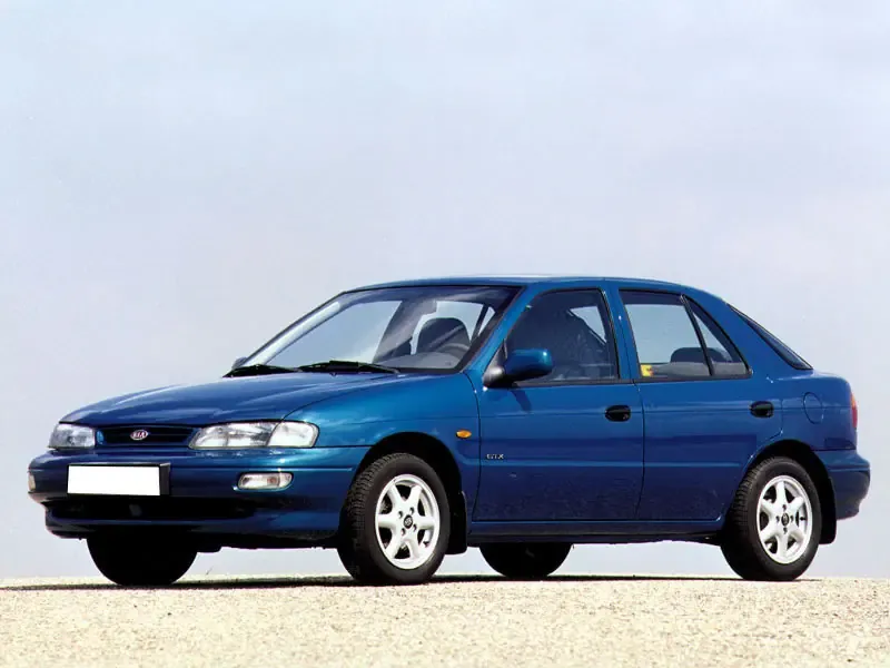 Kia Sephia рестайлинг 1996, лифтбек, 1 поколение, FA (05.1996 - 11.1998)
