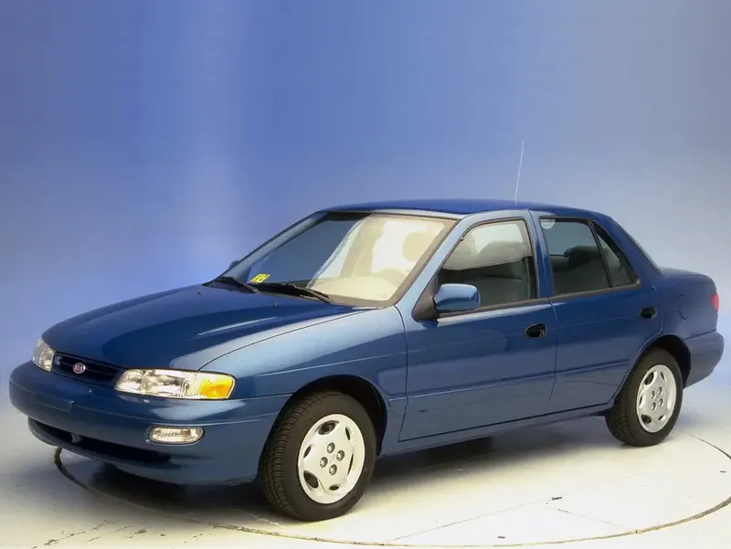Kia Sephia рестайлинг 1994, седан, 1 поколение, FA (06.1994 - 11.1998)