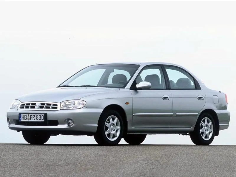 Kia Sephia 1998, седан, 2 поколение (12.1998 - 02.2001)