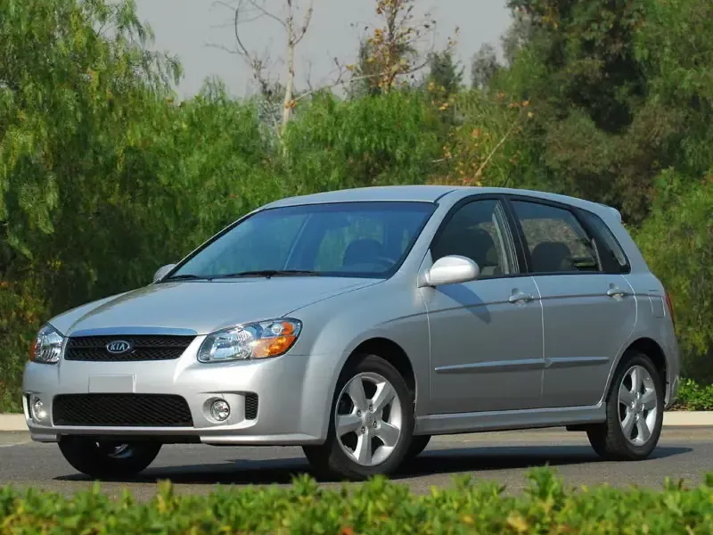 Kia Spectra рестайлинг 2006, хэтчбек 5 дв., 2 поколение, LD (10.2006 - 09.2009)
