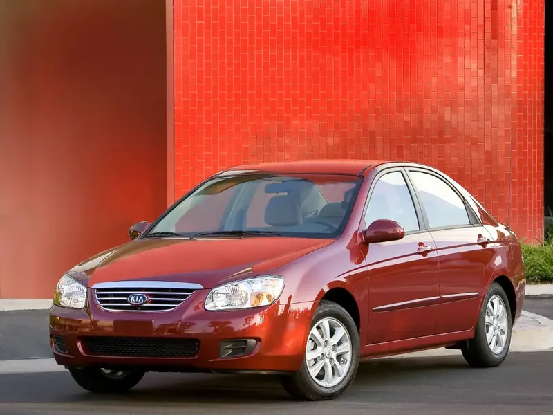 Kia Spectra рестайлинг 2006, седан, 2 поколение, LD (10.2006 - 09.2009)