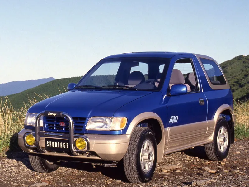 Kia Sportage 1993, джип/suv 3 дв., 1 поколение, JA (05.1993 - 08.1998)