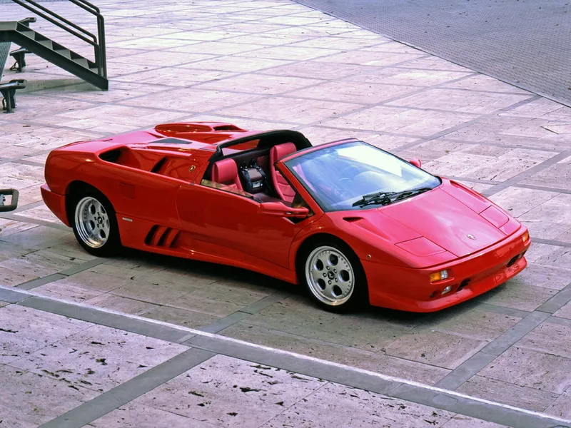 Lamborghini Diablo 1995, открытый кузов, 1 поколение (12.1995 - 01.1998)